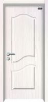 Eco-friendly free paint interior MDF PVC door; pvc door