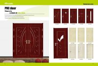 decorative pvc section door and windows