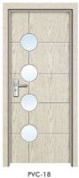 MDF Wooden Interior Door with glass