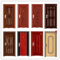 security door; garage door; steel wooden door; armored door;