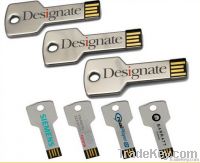 promotional 1gb 2gb 4gb 8gb 16gb 32gb real capacity usb key metal