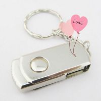 bulk cheap metal swivel usb custom memory stick with key ring