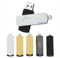 1gb Metal Twister usb custom pen drive for promotional gift