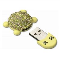 Cheap crystal tortoise bulk 2gb usb flash drives wholesale From China