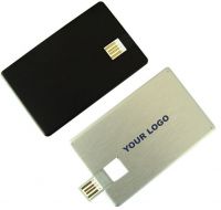 Matal Credit Card Style Usb Flash Memory Stick