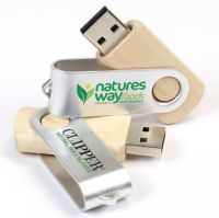 Twist wooden USB flash drive,hot wooden swivel USB 4GB