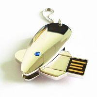 Customized swivel water shaped usb flash drive 32gb