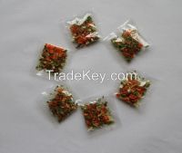 Dried vegetable sachet