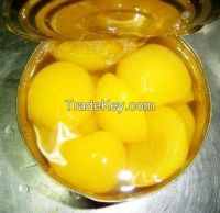 Canned Yellow Peach halves