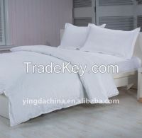 Cotton/Viscose 50/50 110*90 98&quot; bleached fabric
