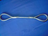 Stainless steel wire rope lifting sling 