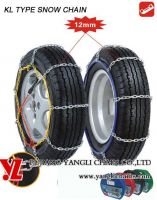 12MM KL series snow chain , tyre chain TUV/GS and O-Norm certificate