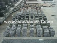 Inlayed headstones