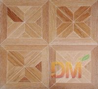 Oak Wash white Wooden Parquet Flooring