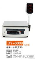DY-6009 acs electronic price computing scale with pole