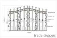 wrought iron cheap garden gates/ gate designs