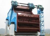 High efficient vibrating screen and grader machine