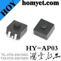High Quality Tact Switch/Micro Switch with 3pin Round Handle (HY-AP03)