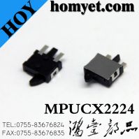 2pin SMD Push Button Reset Switch with Registation Mast (MPUCX2224)