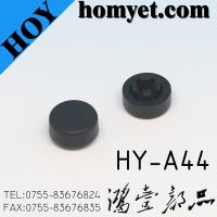 Black Round button cap for Tact Switch