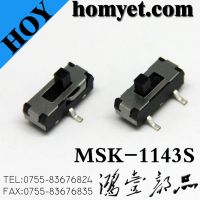Manufacturer 2pin SMD Type Slide Switch (MSK-1143S)