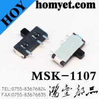 China Manufacturer Slide Switch with DIP Type (msk-1107)