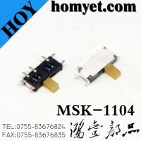 Manufacturer SMD Slide Switch 4pin Toggle Switch (msk-1104)
