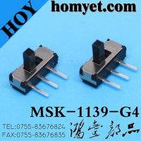 3pin DIP Slide Switch From China (MSK-1139)