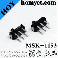 Manufacturer Toggle Switch/Slide Switch with 6pin (MSK-1153)