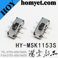 Manufacturer 6pin DIP Type Slide Switch 2 Position Toggle Switch (MSK-1153S)