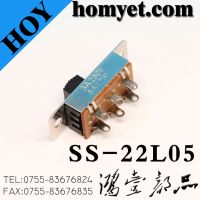 High Quality 3pin DIP Slide Switch/Toggle Switch (SS-22L05)