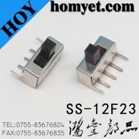 High Quality 3pin DIP Type Slide Switch/Plunger Switch (SS-12F23)