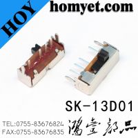 China Factory Supply 4pin DIP Type Slide Switch/Toggle Switch (SK-13D01)