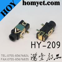 2.5mm Phone SMT Type Jack with 5 Pin Registration Mast