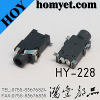 2.5mm LCP Phone Jack with RoHS Certification (HY-228)