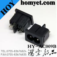 AC Power Jack with Double Centro Pin (AC-009B)