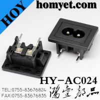 AC Power Jack with Two Pin SMD Type (AC-024)