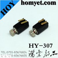 Hot Selling 3V Mini DC Vibrating Motor with Shrapnel at Low Current Consumption for Mobile (HY-307)