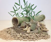 Bamboo Pellets, Chips, Fiber, Bricks, Poles