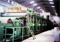 Fiber Paper making line of 1880 fourdrinier multi-cylinder insole paperboard machine for shoe