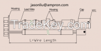 NTC temperature sensor for big industrial ovenï¼concave furnace