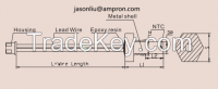 NTC temperature sensor for solar water heaterï¼ water heater