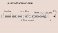 refrigerator and freezer temperature sensor