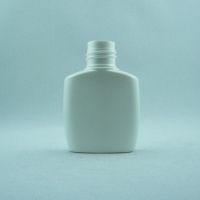 Plastic HDPE container bottle flask 50ml 100ml for cosmetic personal care shampoo body lotion conditioner nail polish remover