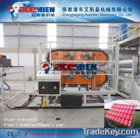 ASA+PVC composite glazed tile production line