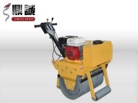 Heavy walking type vibrating single drum road roller