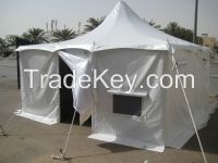 Portable mobile relief/military tent