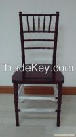 Wood Chiavari Chair, White color, 2years warranty/YXZJ-ZMZ