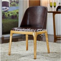 solid oak restaurant wood chair