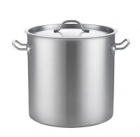 Tri- Ply Commercial SS Stock Pot with Lid(03 style)